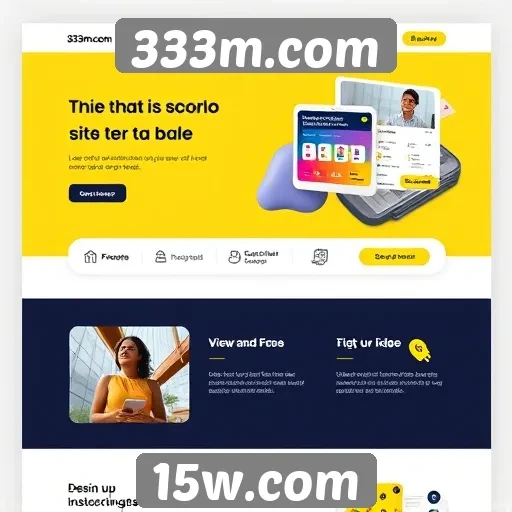 Evolução do design e usabilidade do 333m.com